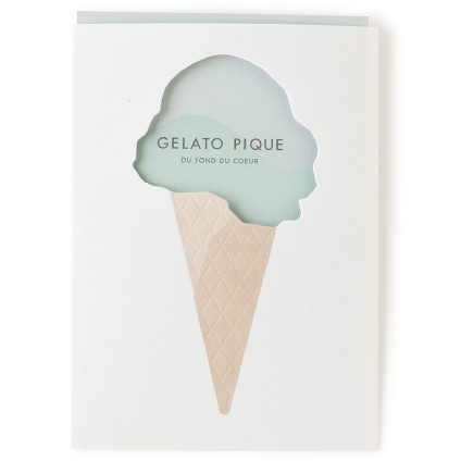 Gelato Pique Original Message Card